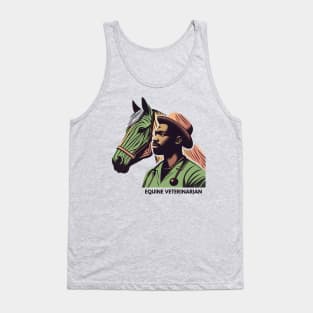 equine veterinarian Tank Top